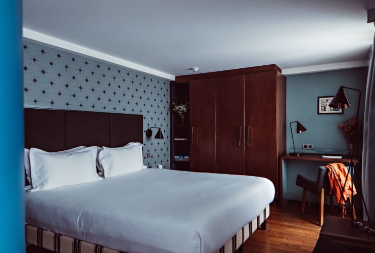 Illustration chambre supérieure Monsieur Cadet Paris